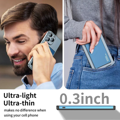 20W Magnetic Power Bank 5000Mah Super Fast Charging Wireless Magsafe Powerbank Battery External Charger for Iphone Xiaomi 14